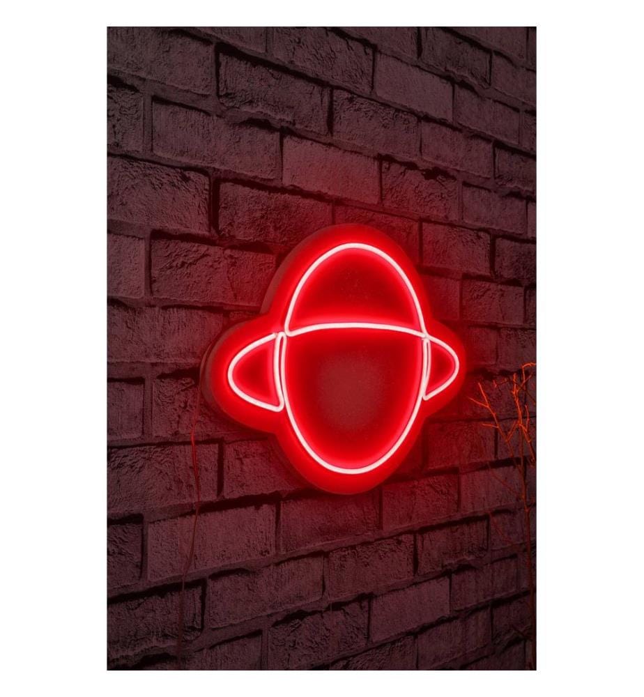 Illuminazione decorativa a LED in plastica, strisce al neon flessibili rosse, tensione di esercizio 12 V CC