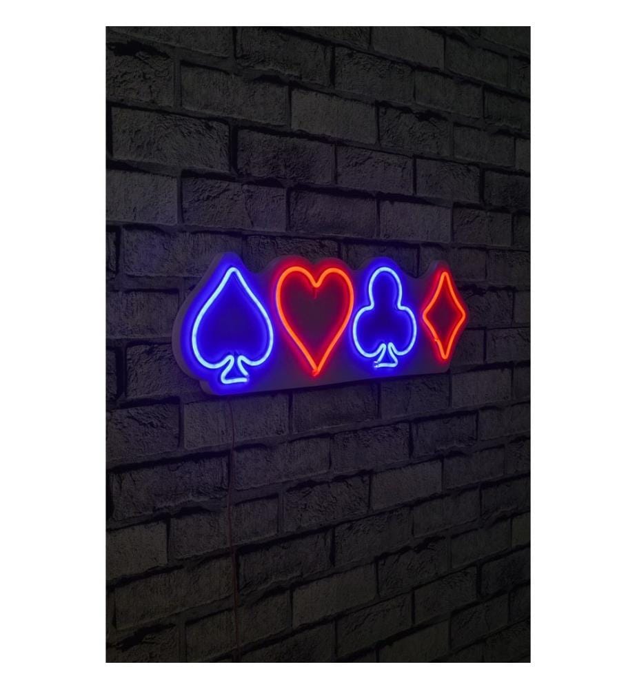 Dekorative LED-Beleuchtung aus Kunststoff, mehrfarbig, flexible Neonstreifen, Betriebsspannung 12 V