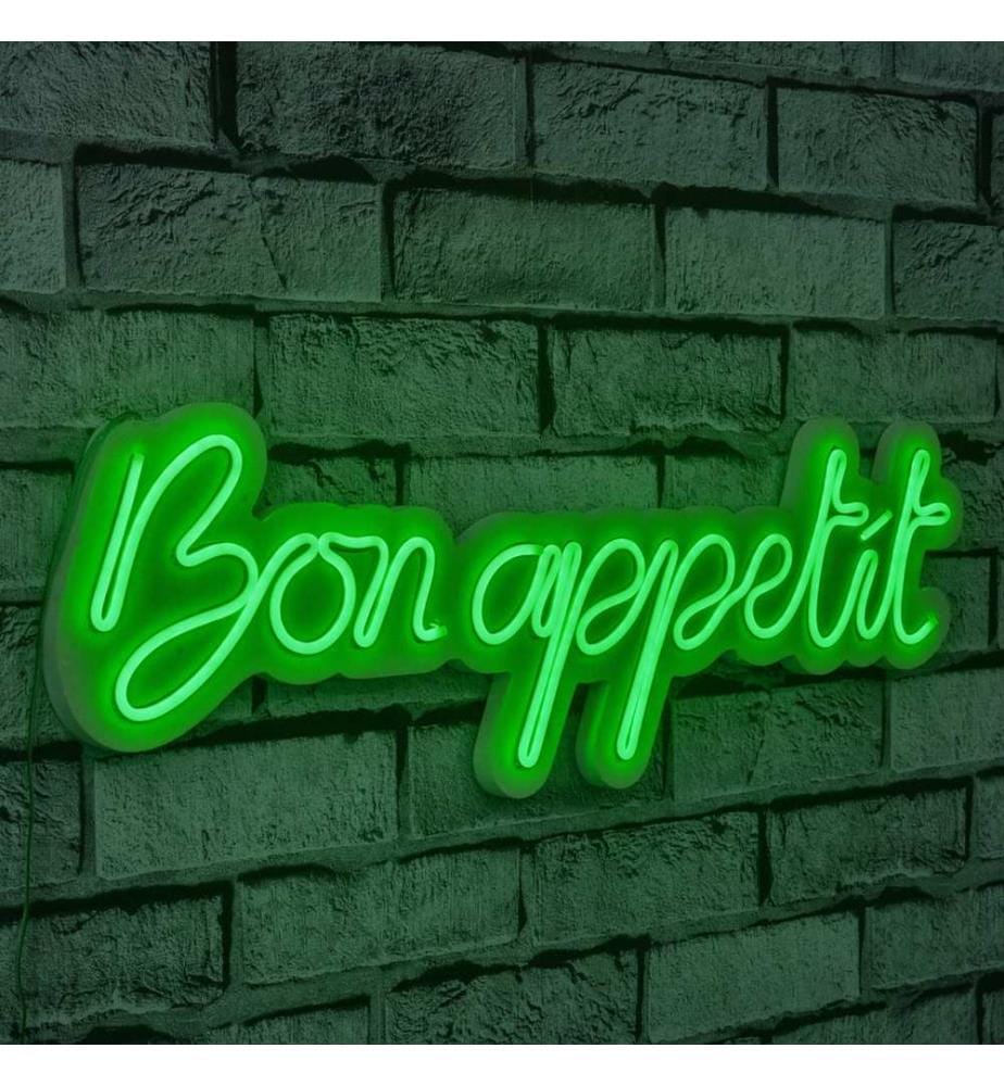 Illuminazione decorativa a LED in plastica, verde, strisce al neon flessibili, tensione di esercizio 12 V CC