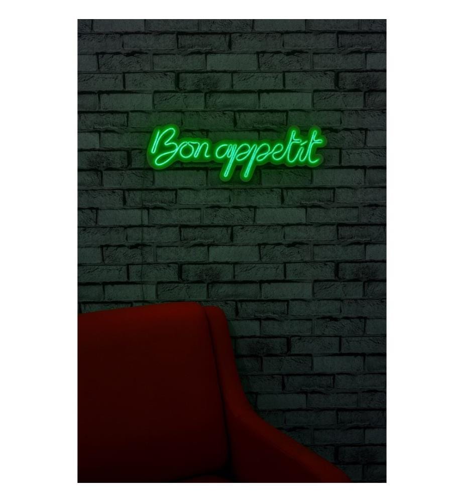Illuminazione decorativa a LED in plastica, verde, strisce al neon flessibili, tensione di esercizio 12 V CC