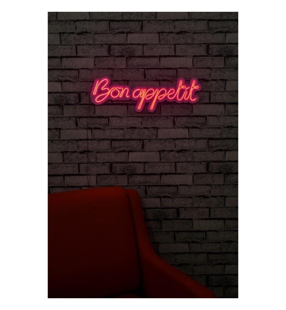 Éclairage décoratif à LED en plastique, rose, bandes de néon flexibles, tension d'alimentation 12 V