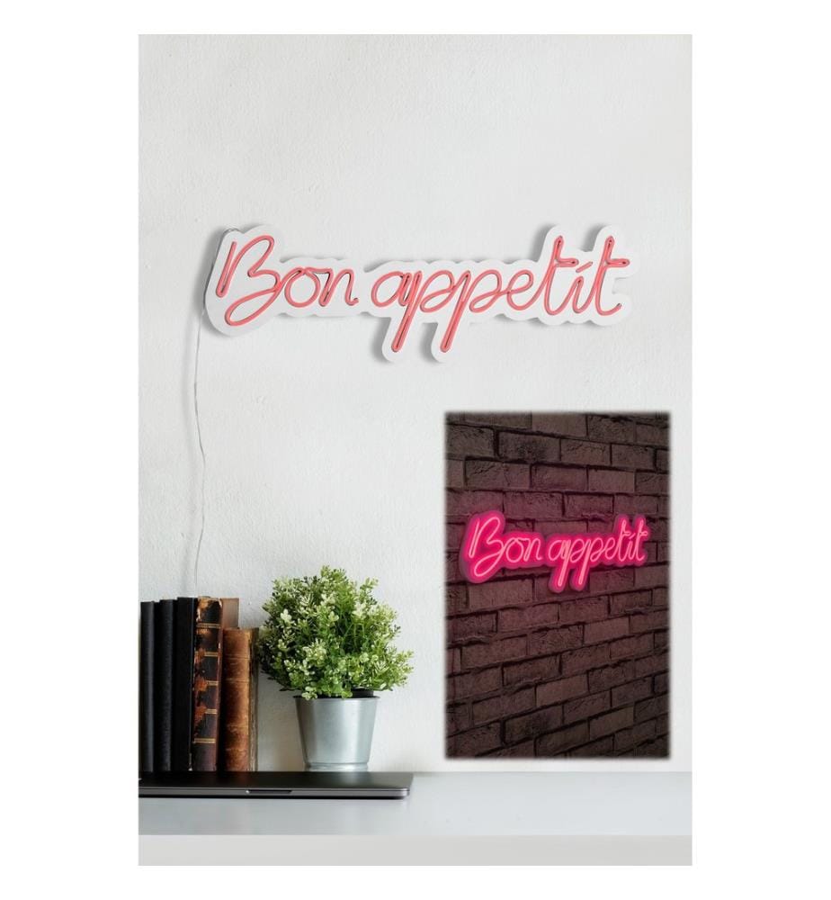 Éclairage décoratif à LED en plastique, rose, bandes de néon flexibles, tension d'alimentation 12 V