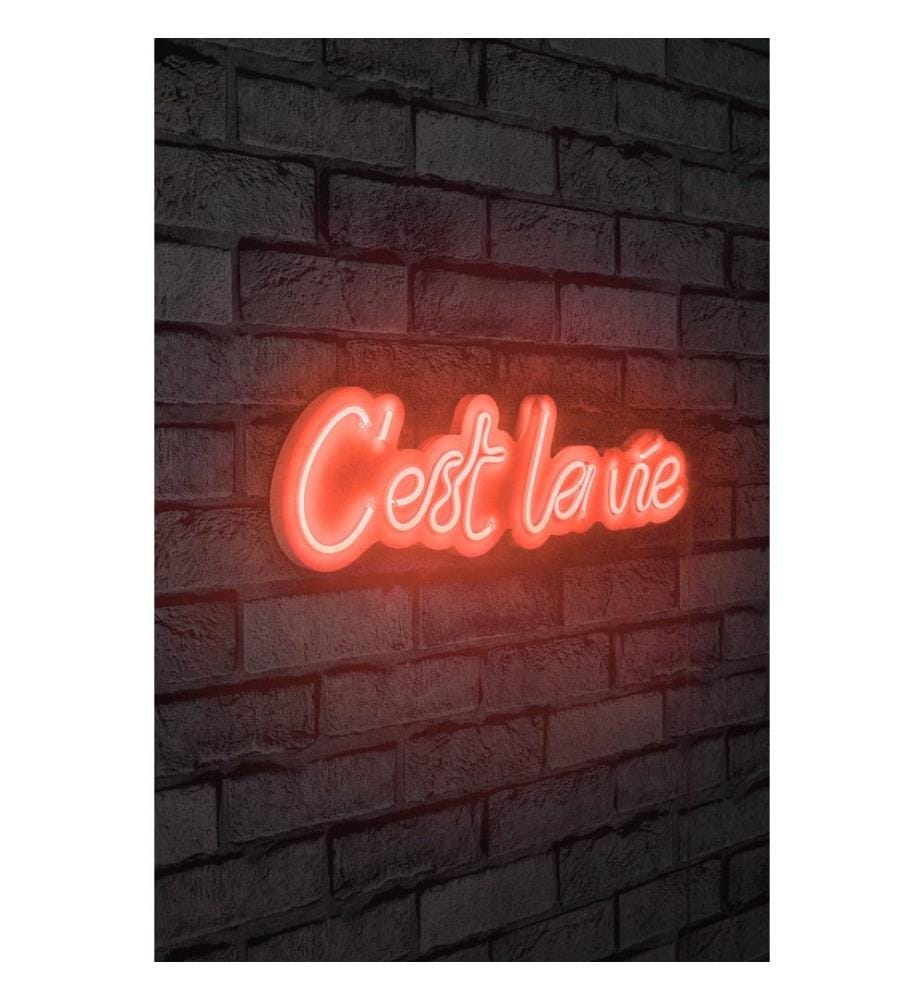 Éclairage décoratif à LED en plastique, rouge, bandes de néon flexibles, tension d'alimentation 12 V
