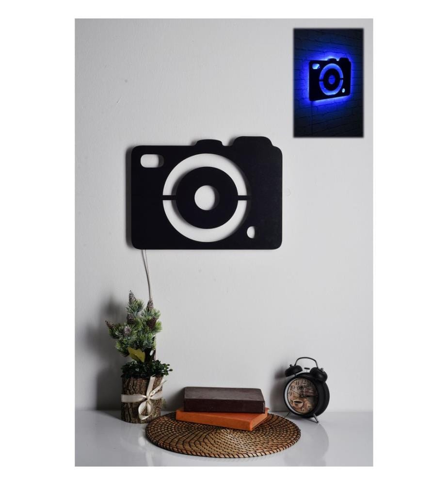 Decorative Led Lighting, Blue, Black MDF Board Base, 60 Leds/M Led Stripes