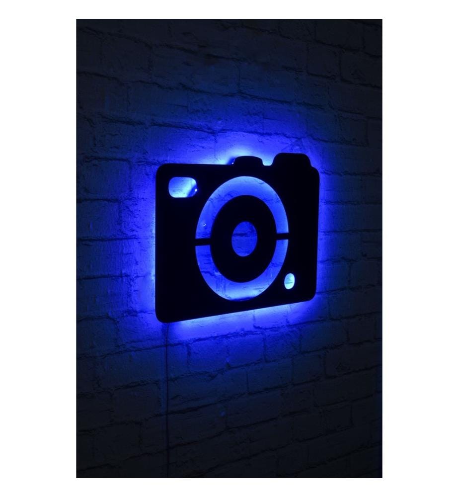 Decorative Led Lighting, Blue, Black MDF Board Base, 60 Leds/M Led Stripes