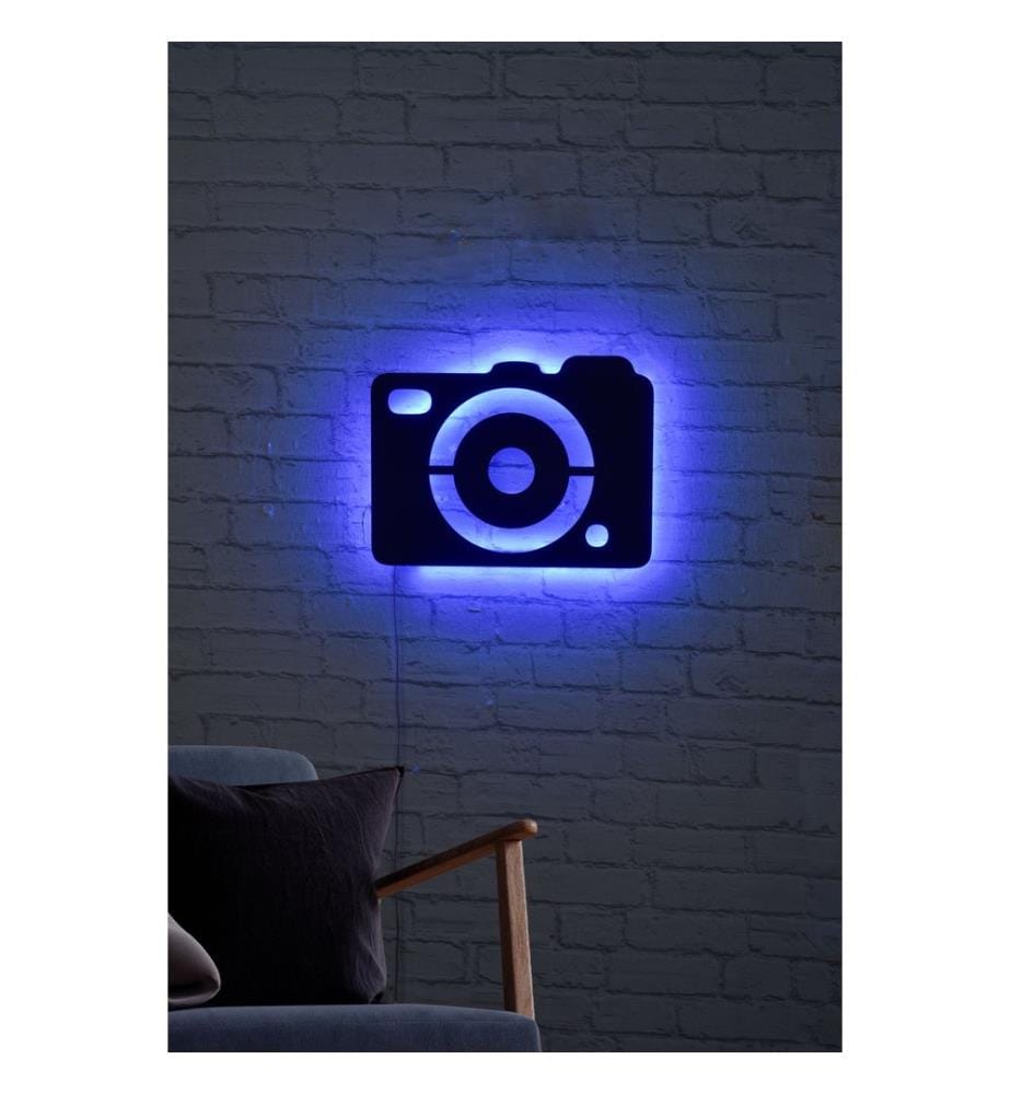 Decorative Led Lighting, Blue, Black MDF Board Base, 60 Leds/M Led Stripes