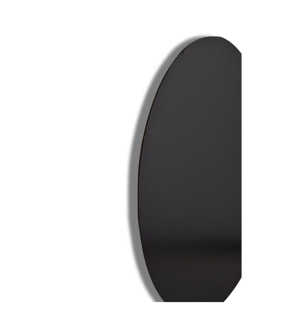 Illuminazione decorativa a LED, base in MDF verde e nero, strisce LED da 60 LED/m