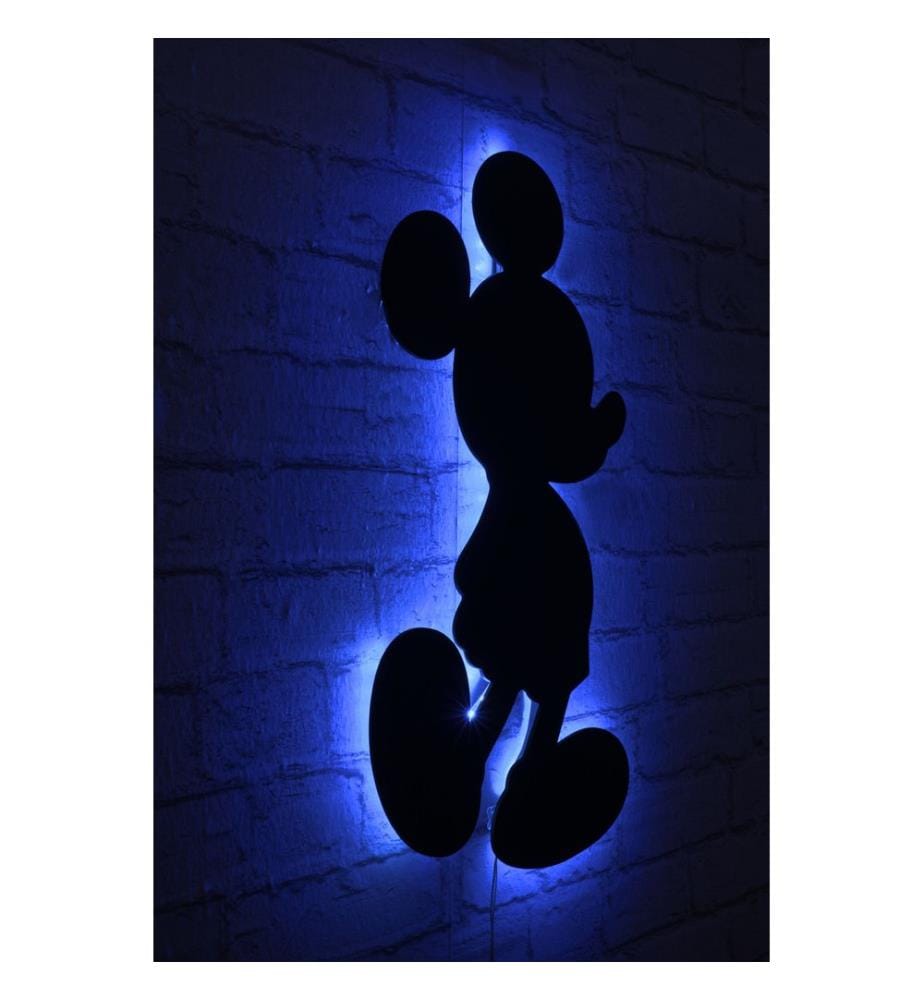 Decorative Led Lighting, Blue, Black MDF Board Base, 60 Leds/M Led Stripes