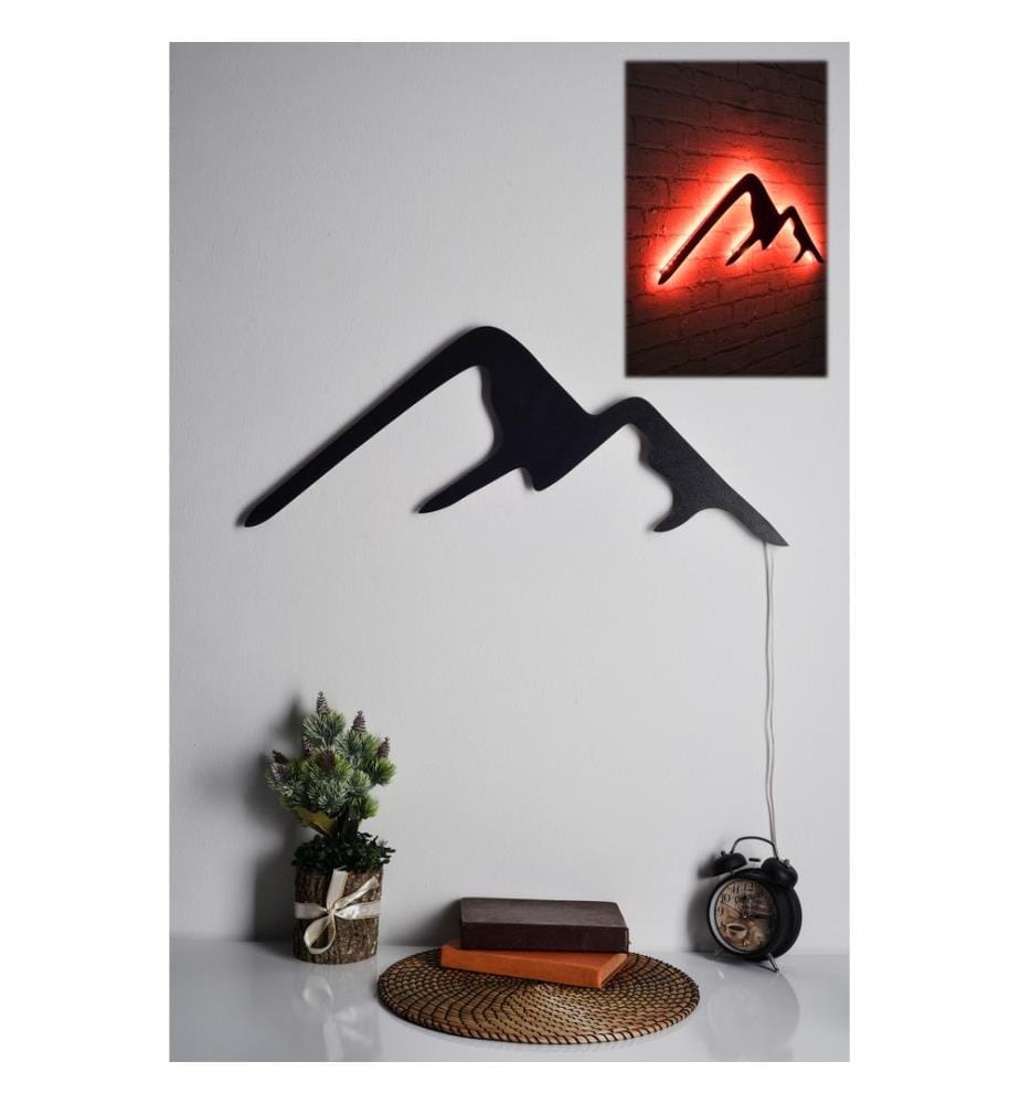 Decorative Led Lighting, Red, Black MDF Board Base, 60 Leds/M Led Stripes