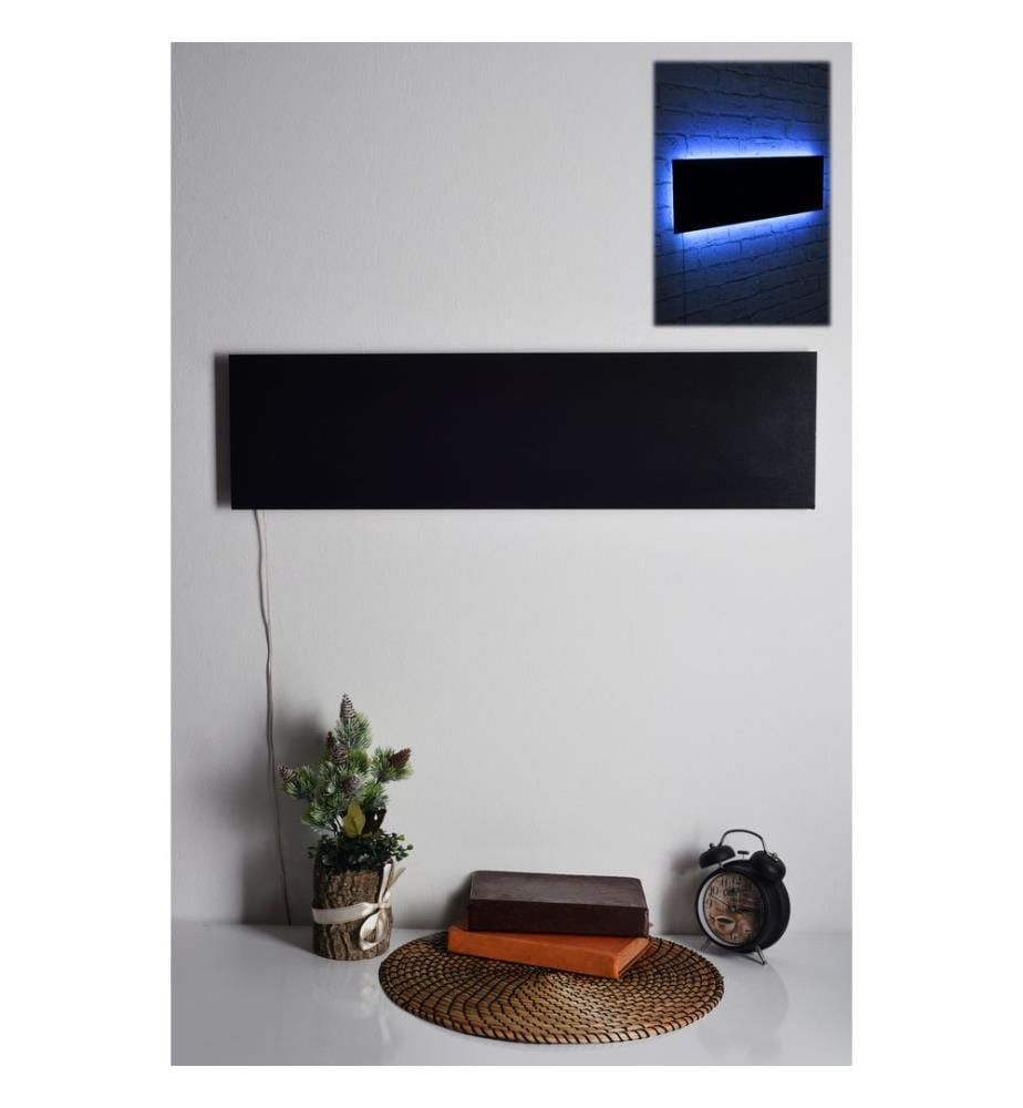 Decorative Led Lighting, Blue, Black MDF Board Base, 60 Leds/M Led Stripes