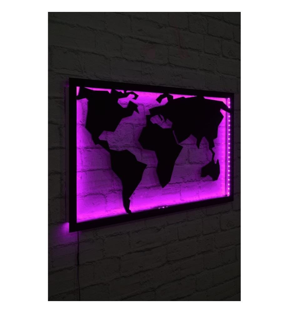 Decorative Led Lighting, Pink, Black MDF Board Base, 60 Leds/M Led Stripes