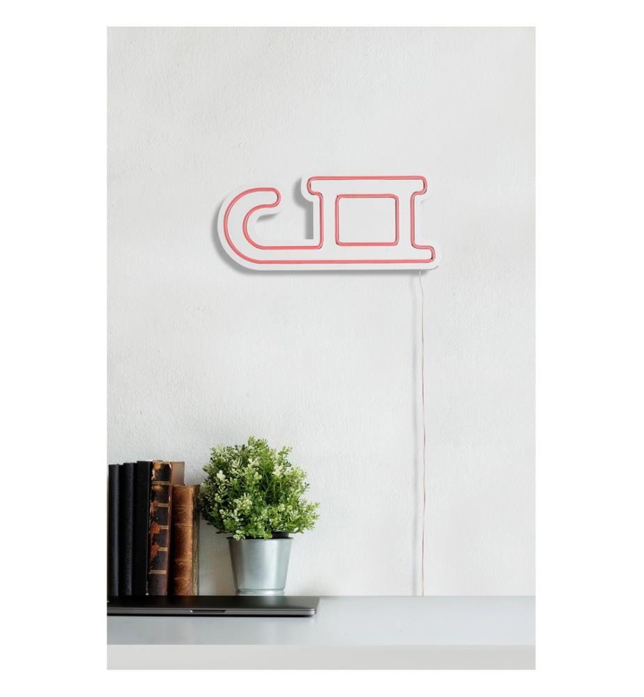 Illuminazione decorativa a LED in plastica, rosa, strisce al neon flessibili, tensione di esercizio 12 V CC
