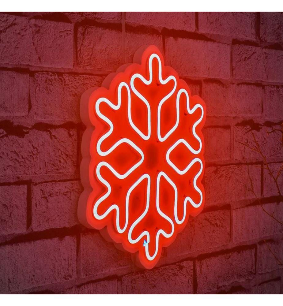 Éclairage décoratif à LED en plastique, rouge, bandes de néon flexibles, tension d'alimentation 12 V