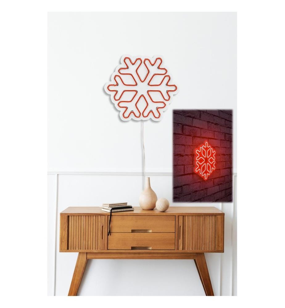 Éclairage décoratif à LED en plastique, rouge, bandes de néon flexibles, tension d'alimentation 12 V