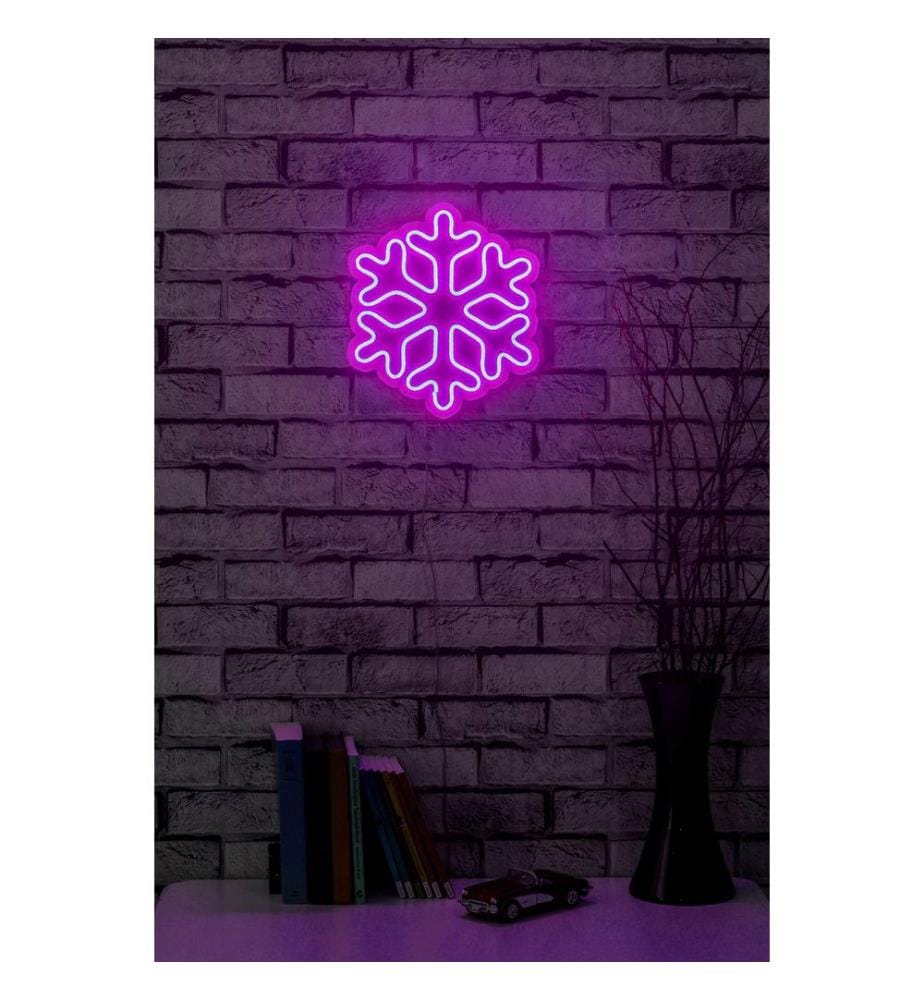 Illuminazione decorativa a LED in plastica, rosa, strisce al neon flessibili, tensione di esercizio 12 V CC
