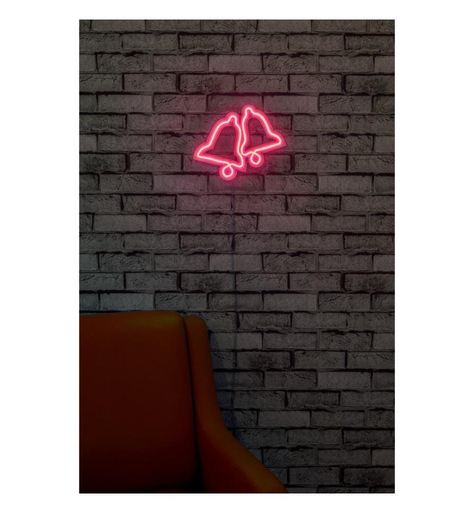 Éclairage décoratif à LED en plastique, rose, bandes de néon flexibles, tension d'alimentation 12 V