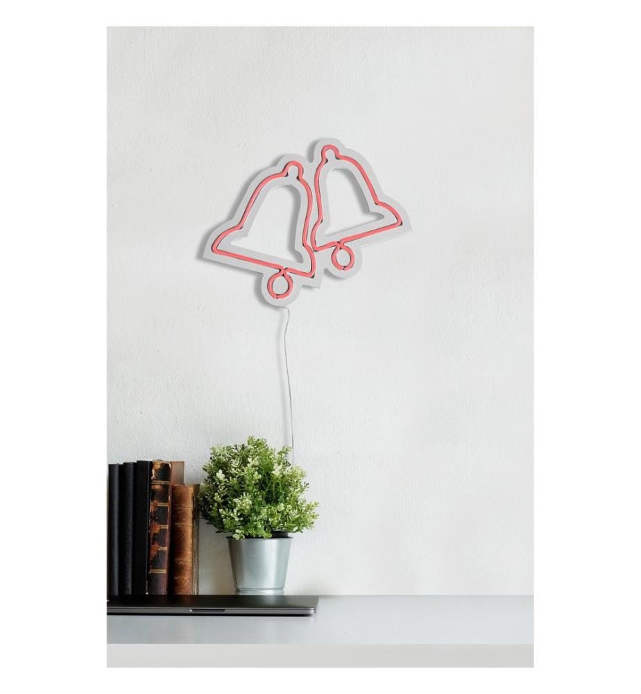 Éclairage décoratif à LED en plastique, rose, bandes de néon flexibles, tension d'alimentation 12 V