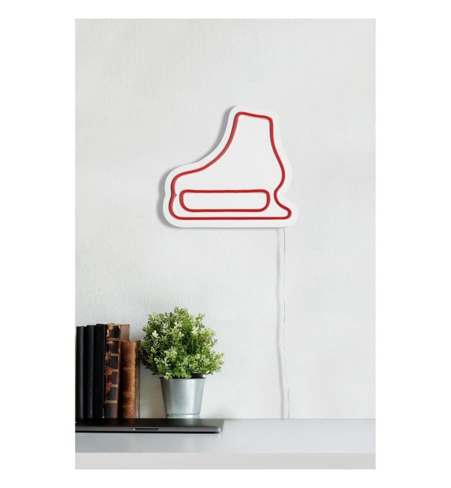 Éclairage décoratif à LED en plastique, rouge, bandes de néon flexibles, tension d'alimentation 12 V