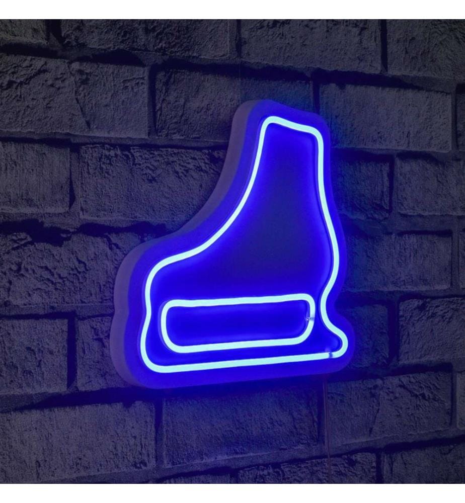 Illuminazione decorativa a LED in plastica, blu, strisce al neon flessibili, tensione di esercizio 12 V CC