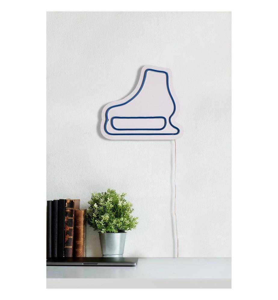 Illuminazione decorativa a LED in plastica, blu, strisce al neon flessibili, tensione di esercizio 12 V CC