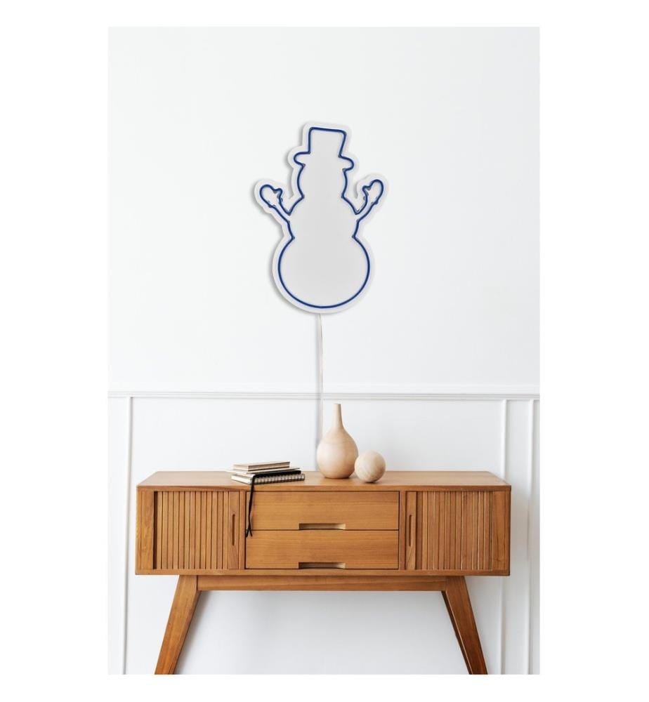 Illuminazione decorativa a LED in plastica, blu, strisce al neon flessibili, tensione di esercizio 12 V CC