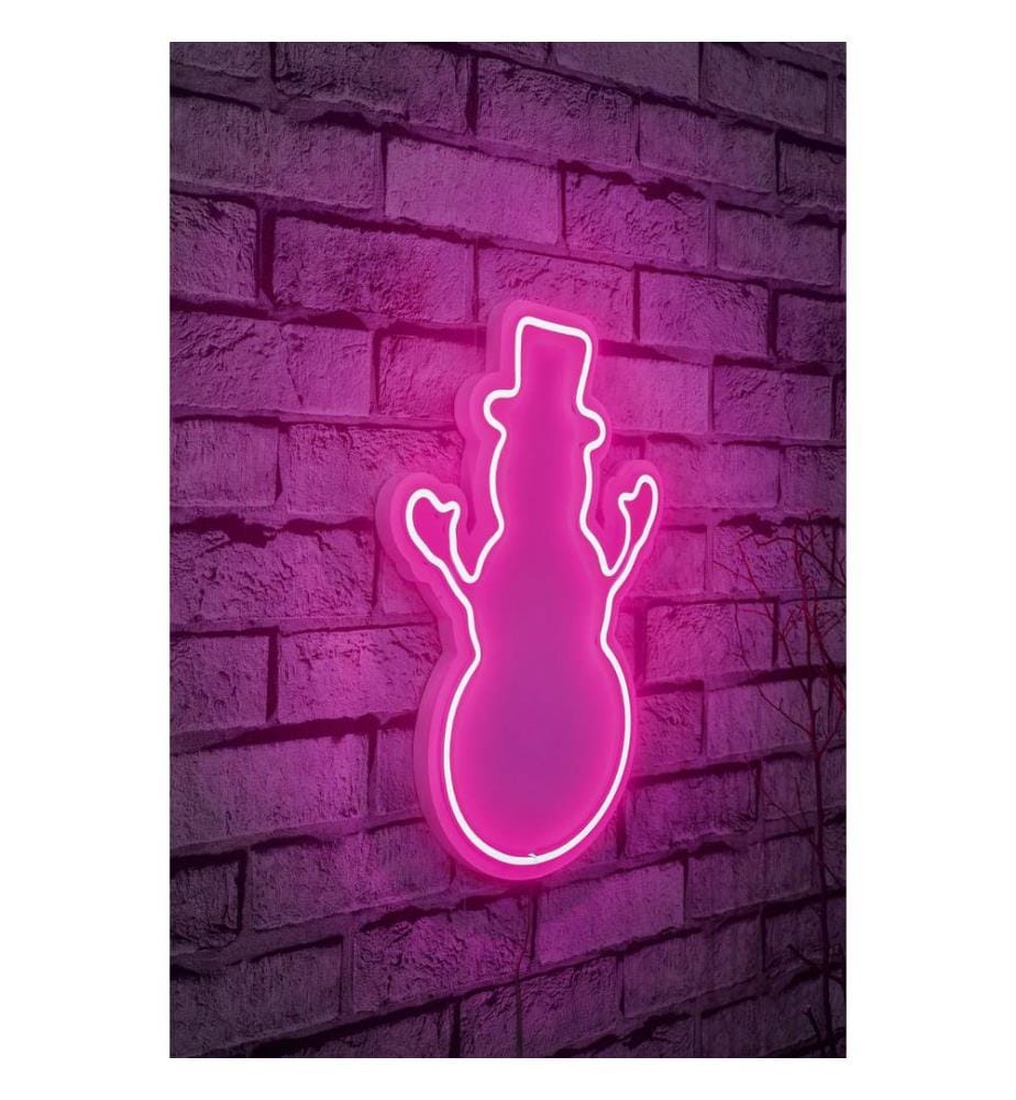 Illuminazione decorativa a LED in plastica, rosa, strisce al neon flessibili, tensione di esercizio 12 V CC