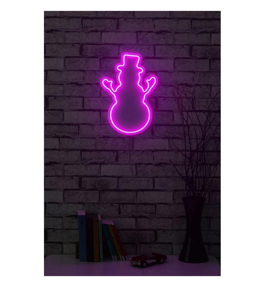 Illuminazione decorativa a LED in plastica, rosa, strisce al neon flessibili, tensione di esercizio 12 V CC