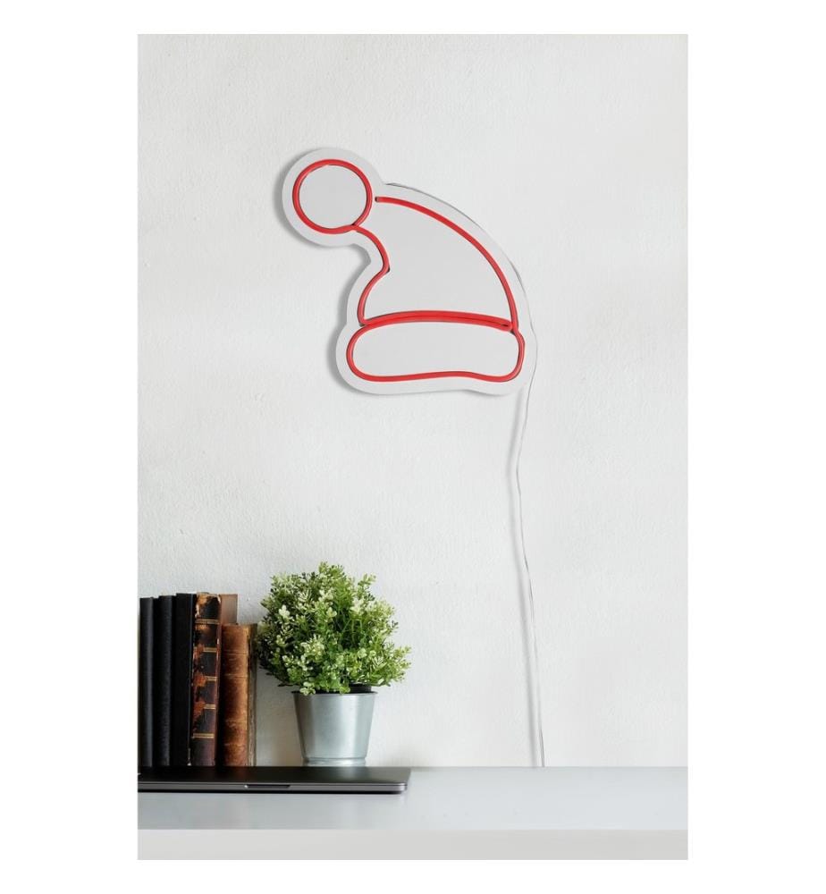 Éclairage décoratif à LED en plastique, rouge, bandes de néon flexibles, tension d'alimentation 12 V