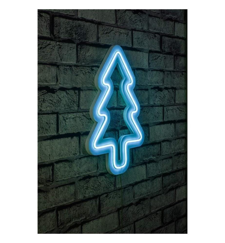 Éclairage décoratif à LED en plastique, bleu, bandes de néon flexibles, tension de service 12 V