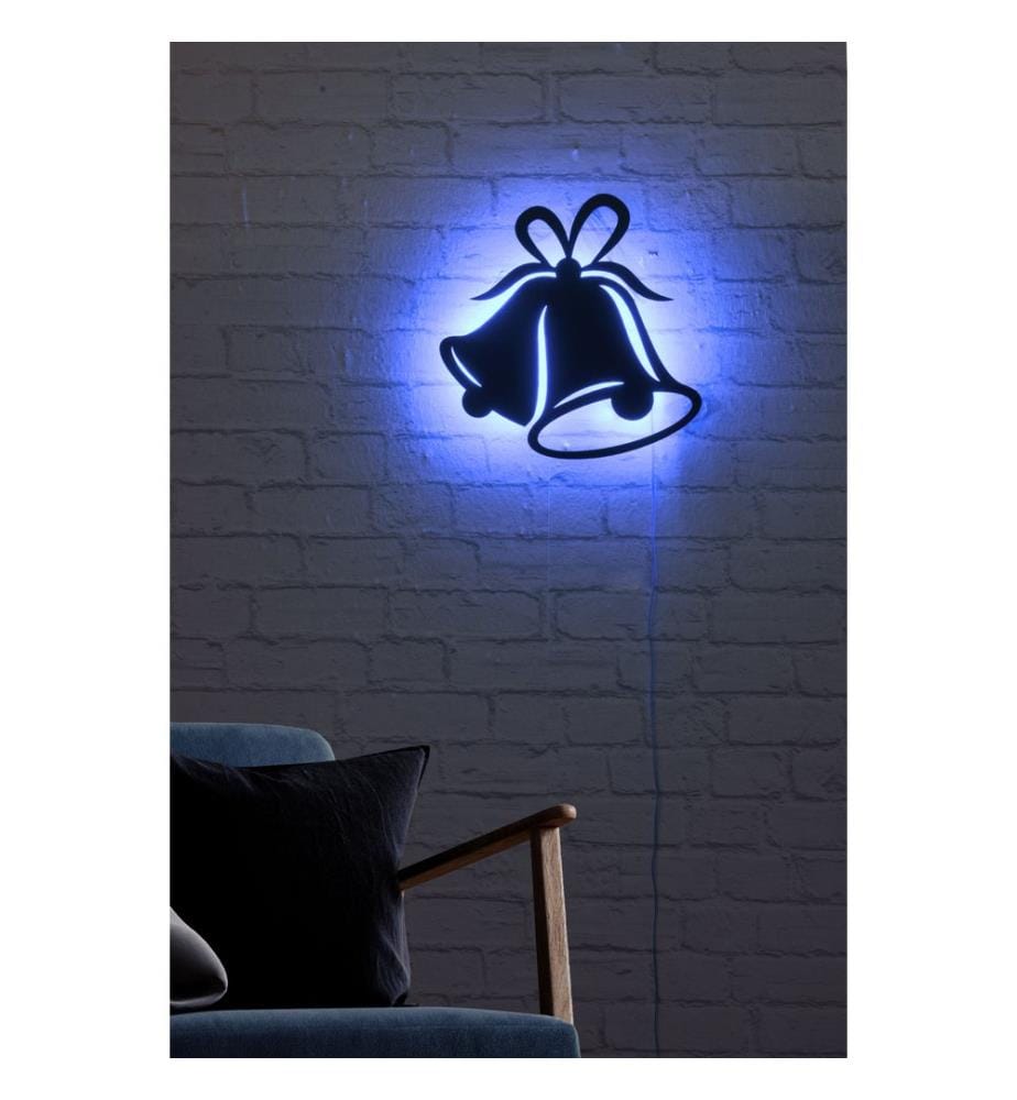 Decorative Led Lighting, Blue, Black MDF Board Base, 60 Leds/M Led Stripes