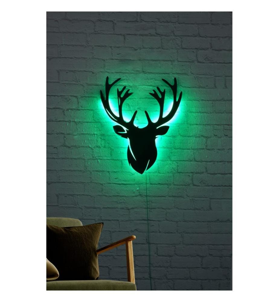 Decorative Led Lighting, Green, Black MDF Board Base, 60 Leds/M Led Stripes