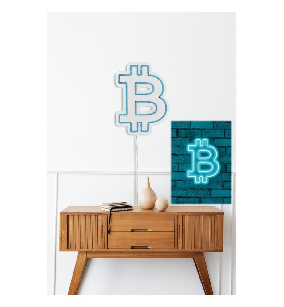 Illuminazione decorativa a LED in plastica, blu, strisce al neon flessibili, tensione di esercizio 12 V CC