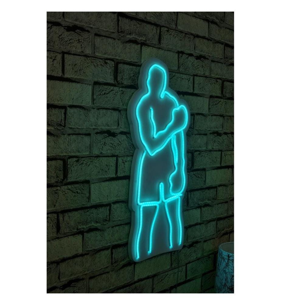 Illuminazione decorativa a LED in plastica, blu, strisce al neon flessibili, tensione di esercizio 12 V CC