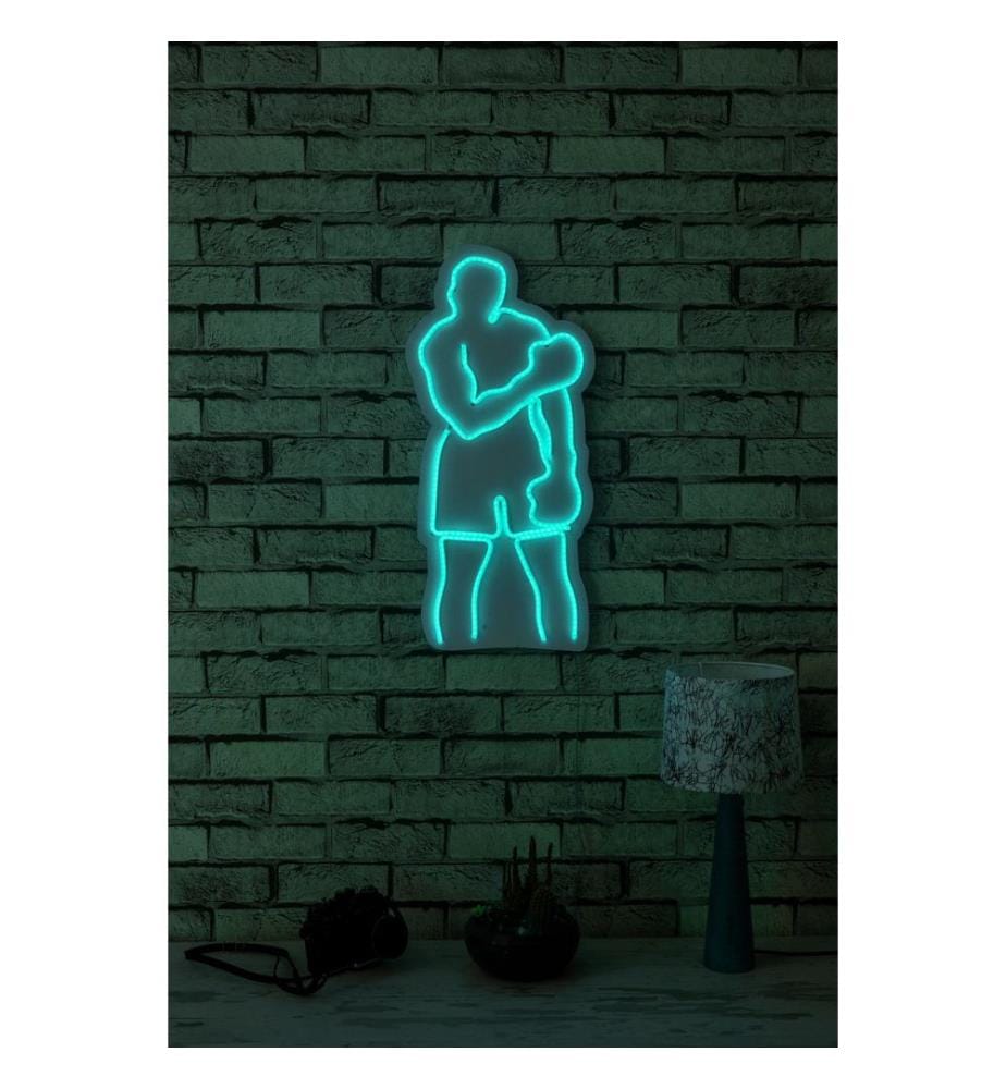 Illuminazione decorativa a LED in plastica, blu, strisce al neon flessibili, tensione di esercizio 12 V CC