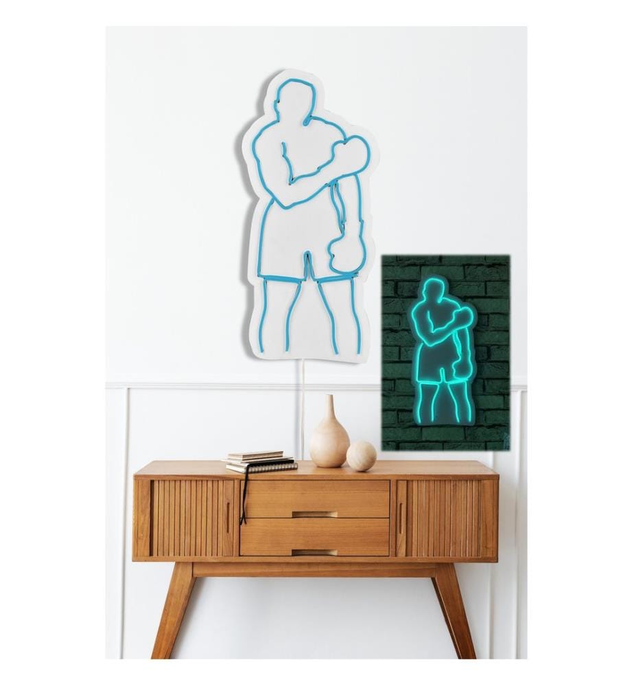 Illuminazione decorativa a LED in plastica, blu, strisce al neon flessibili, tensione di esercizio 12 V CC