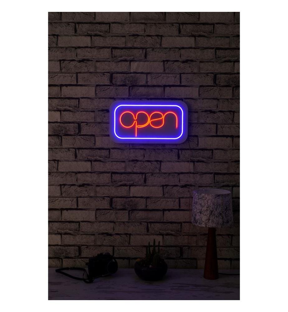 Éclairage décoratif à LED en plastique, bleu, rouge, bandes de néon flexibles, tension d'alimentation 12 V