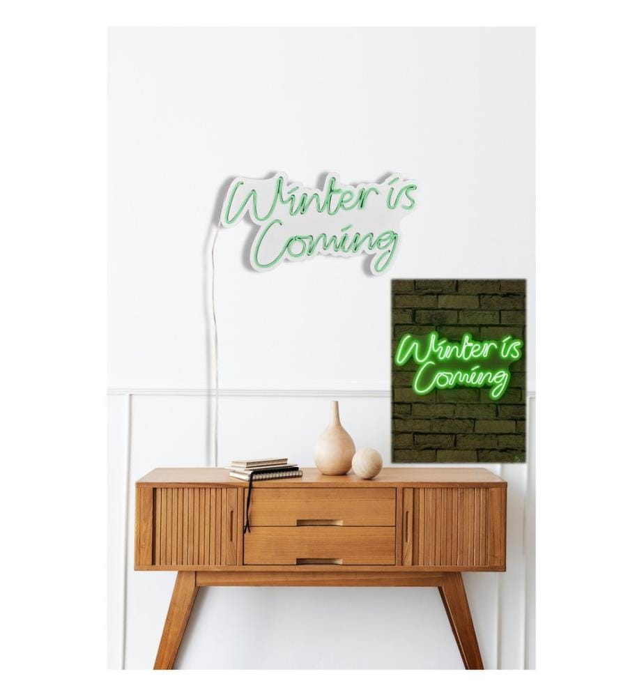 Illuminazione decorativa a LED in plastica, verde, strisce al neon flessibili, tensione di esercizio 12 V CC