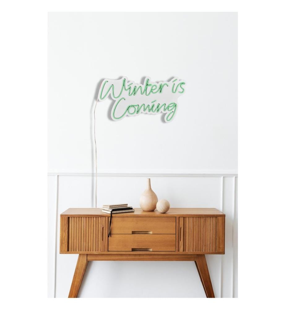 Illuminazione decorativa a LED in plastica, verde, strisce al neon flessibili, tensione di esercizio 12 V CC