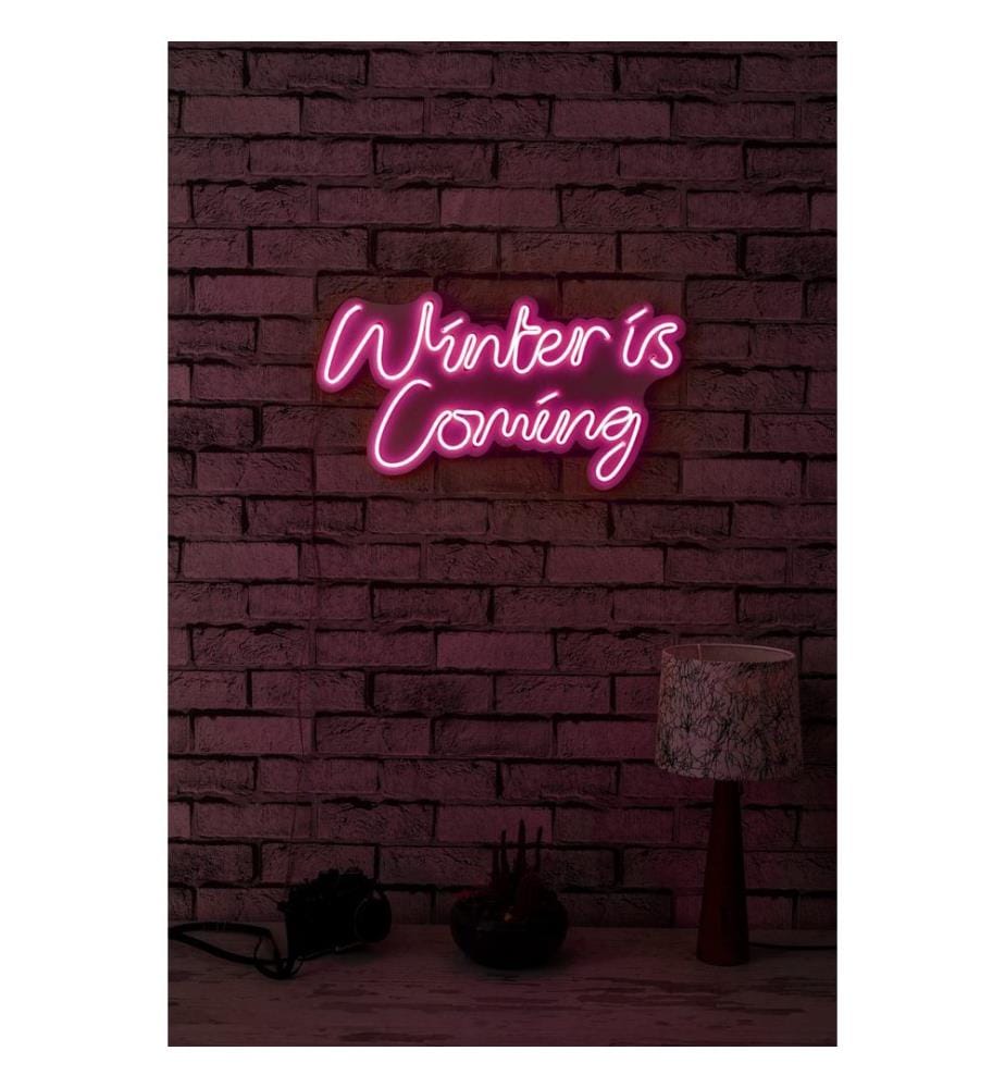 Illuminazione decorativa a LED in plastica, rosa, strisce al neon flessibili, tensione di esercizio 12 V CC