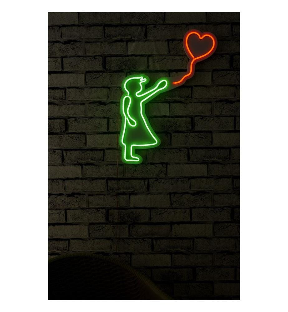 Illuminazione decorativa a LED in plastica, verde, rosso, strisce al neon flessibili, tensione di esercizio 12 V CC