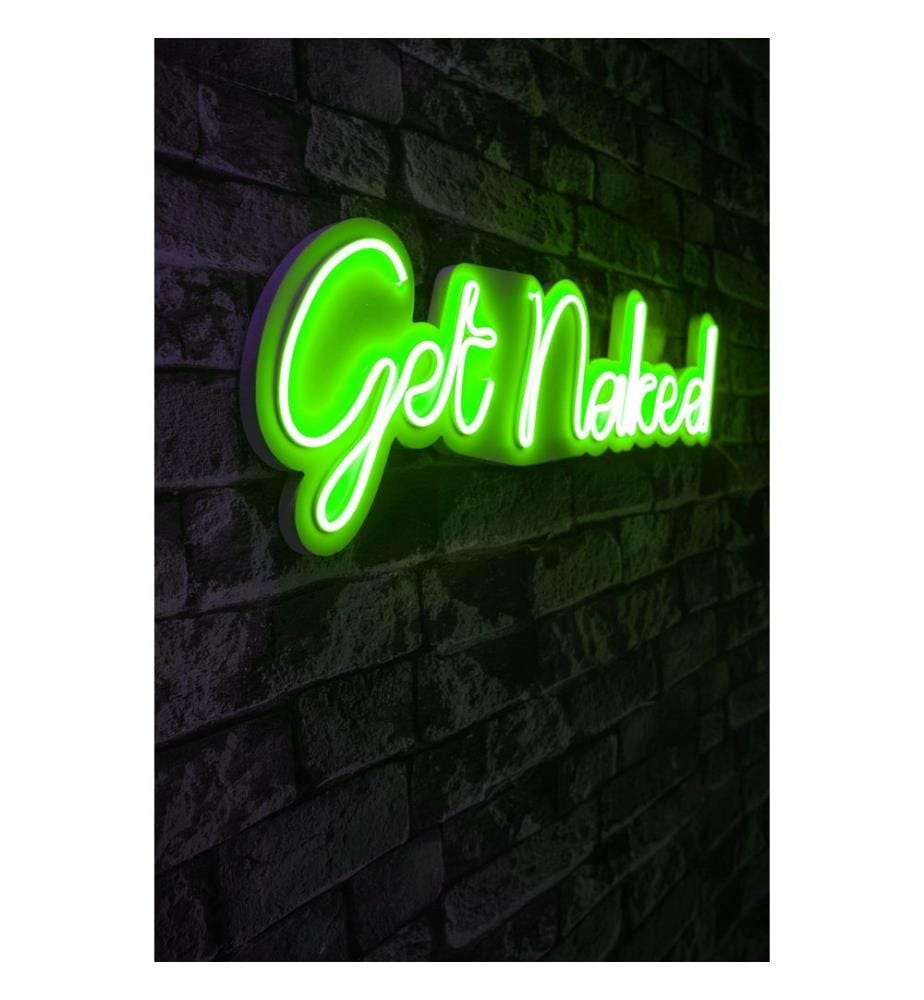 Illuminazione decorativa a LED in plastica, verde, strisce al neon flessibili, tensione di esercizio 12 V CC
