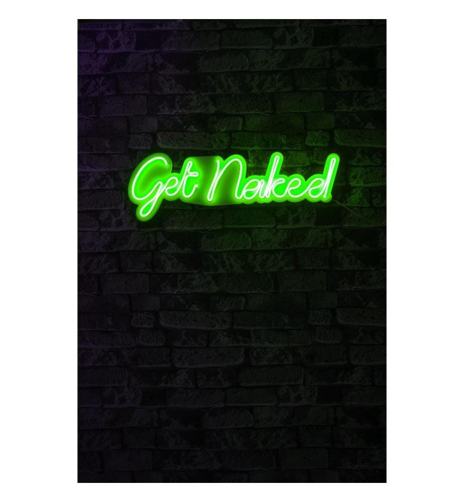 Illuminazione decorativa a LED in plastica, verde, strisce al neon flessibili, tensione di esercizio 12 V CC