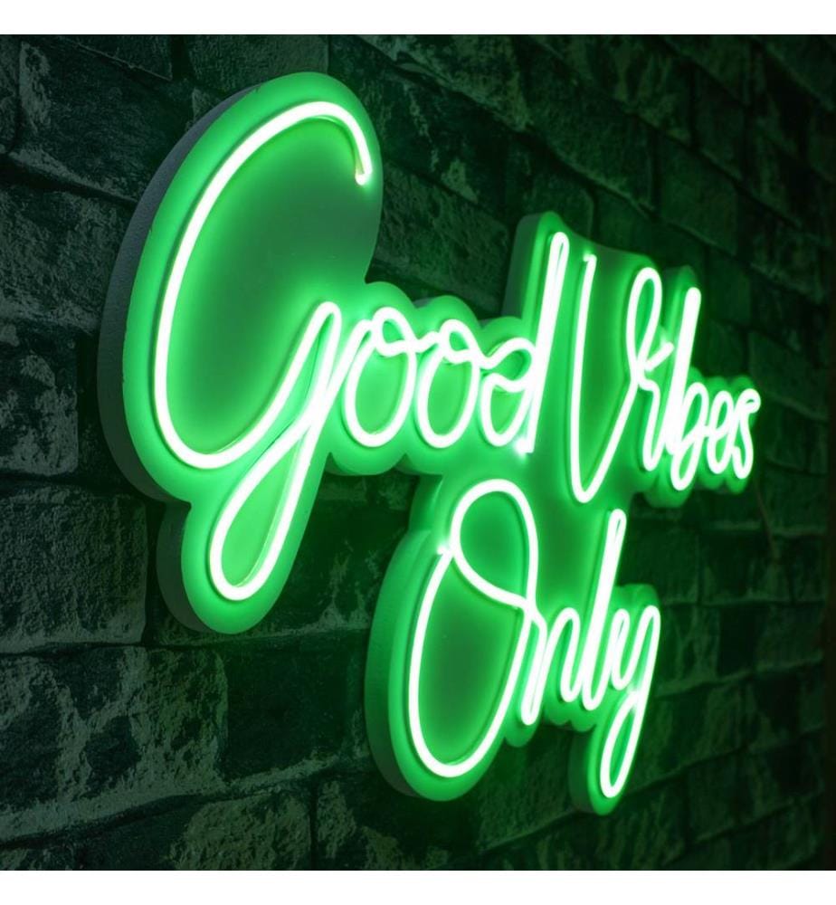 Illuminazione decorativa a LED in plastica, verde, strisce al neon flessibili, tensione di esercizio 12 V CC
