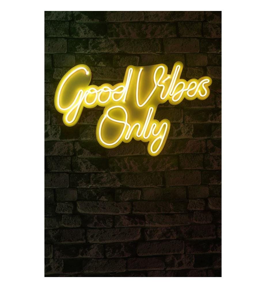 Illuminazione decorativa a LED in plastica, strisce al neon flessibili gialle, tensione di esercizio 12 V CC