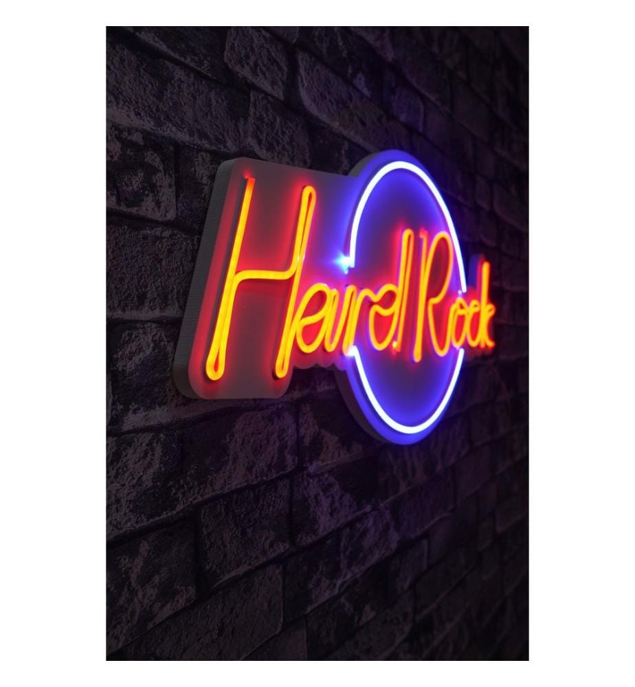 Illuminazione decorativa a LED in plastica, blu, rosso, strisce al neon flessibili, tensione di esercizio 12 V CC