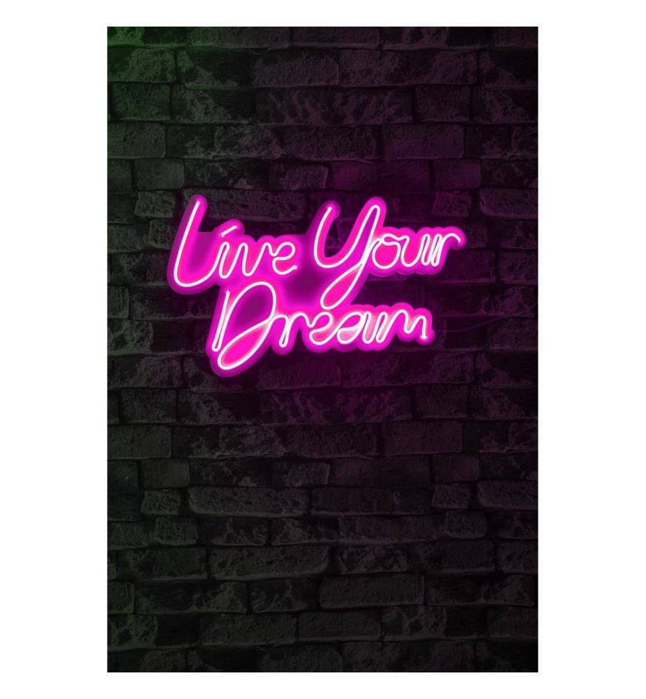 Illuminazione decorativa a LED in plastica, rosa, strisce al neon flessibili, tensione di esercizio 12 V CC