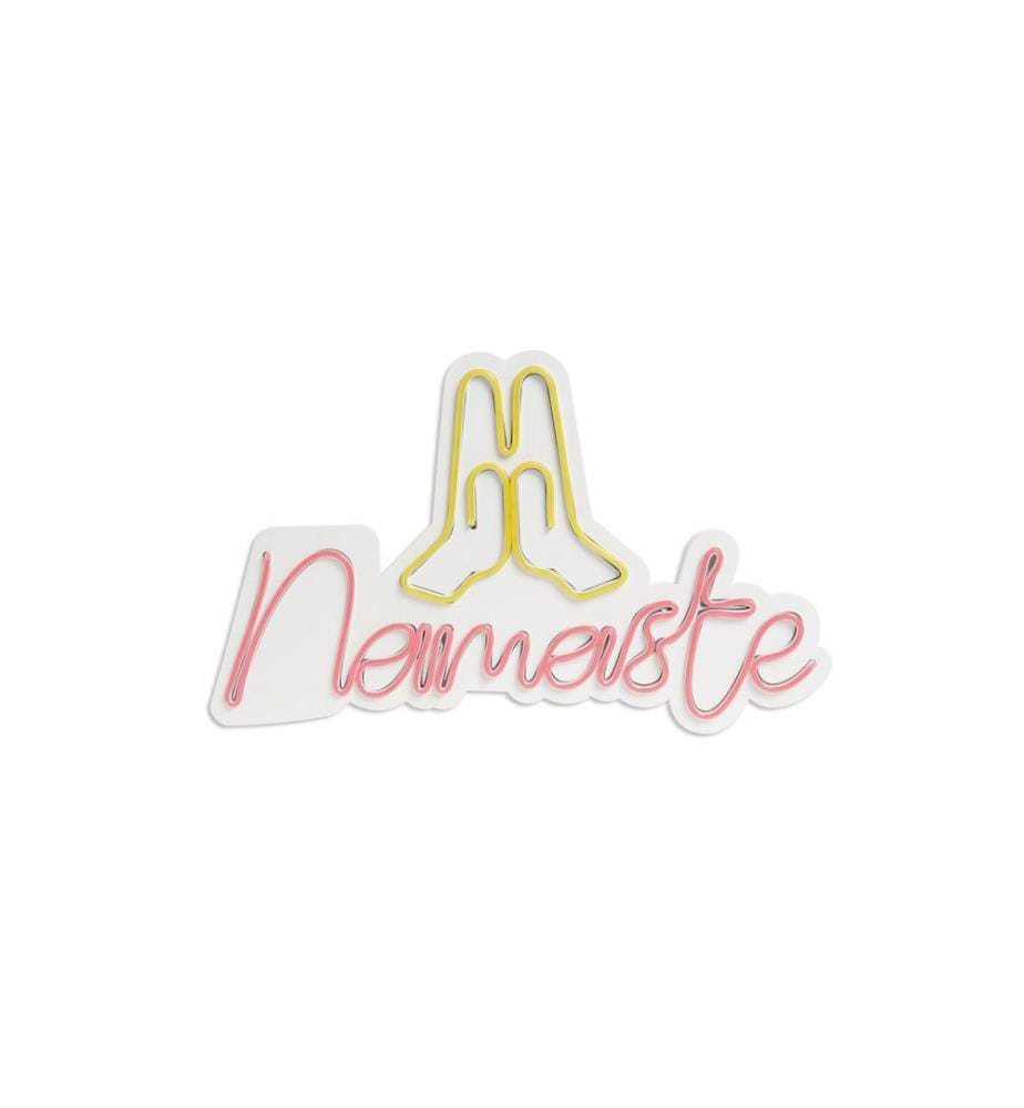 Illuminazione decorativa a LED in plastica, rosa, giallo, strisce al neon flessibili, tensione di esercizio 12 V CC