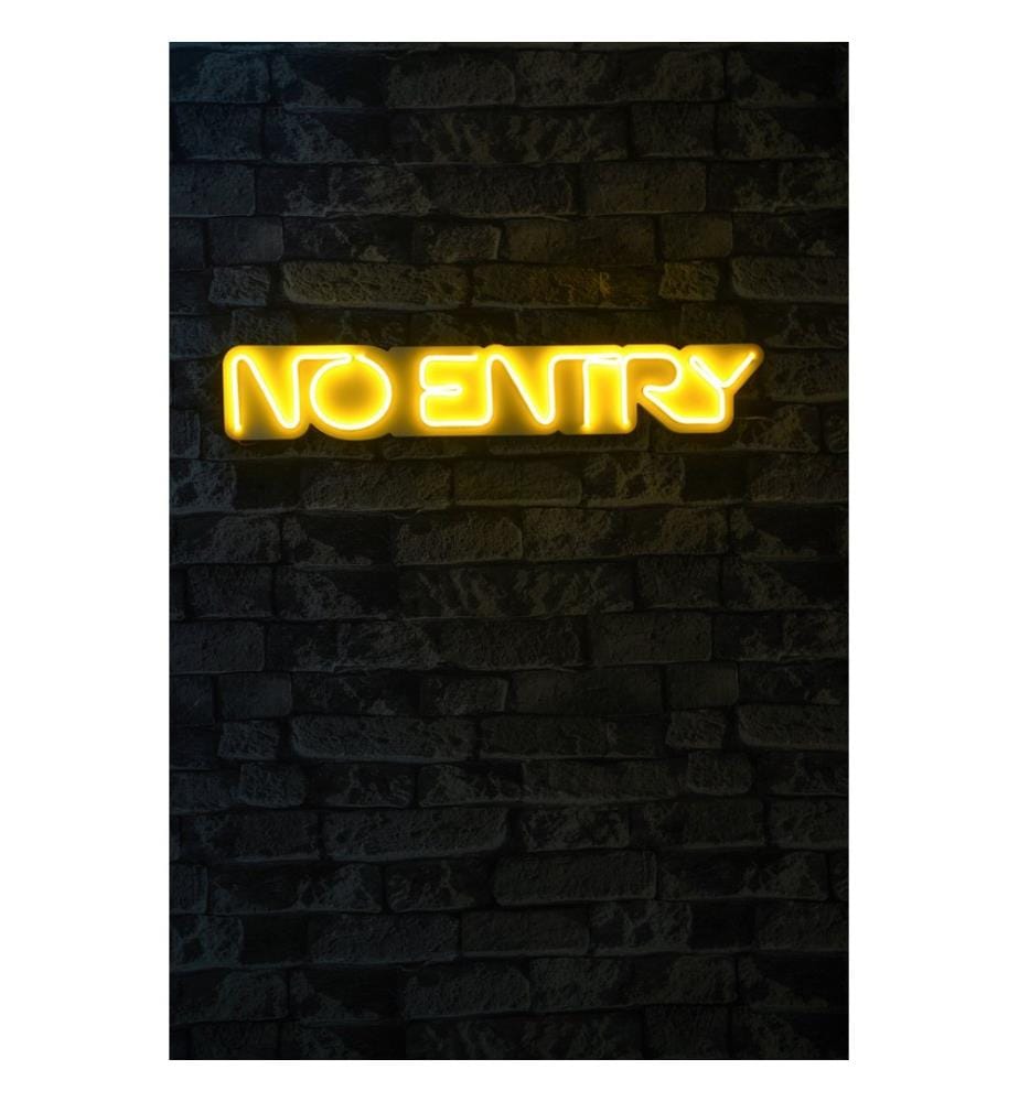 Illuminazione decorativa a LED in plastica, strisce al neon flessibili gialle, tensione di esercizio 12 V CC