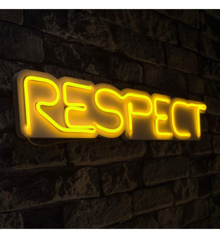 Illuminazione decorativa a LED in plastica, strisce al neon flessibili gialle, tensione di esercizio 12 V CC