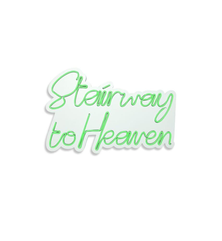 Illuminazione decorativa a LED in plastica, verde, strisce al neon flessibili, tensione di esercizio 12 V CC